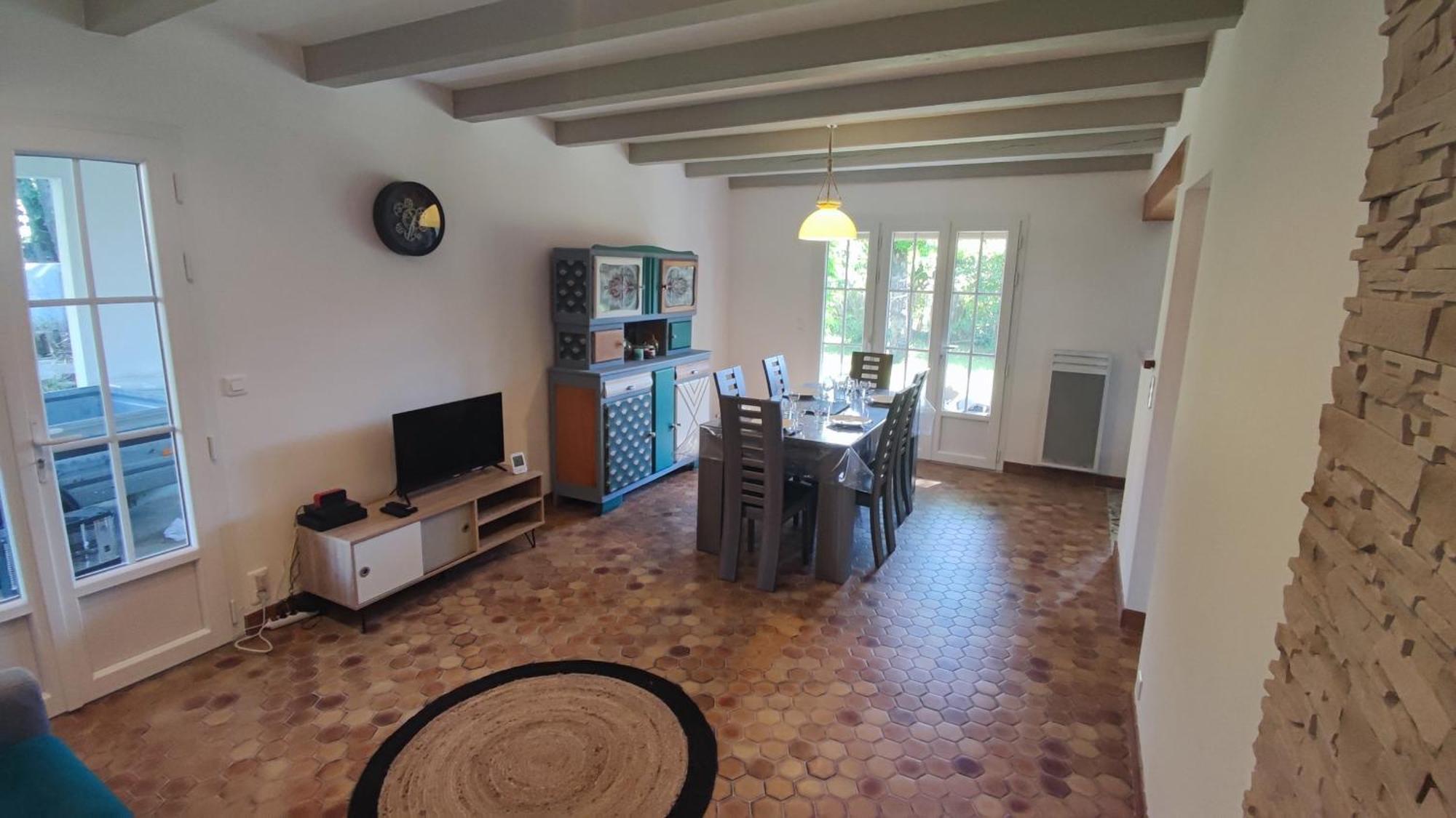 Maison A 8 Min A Pied De La Plage Avec Jardin Clos Et Ombrage Saint-Georges-d'Oleron Dış mekan fotoğraf